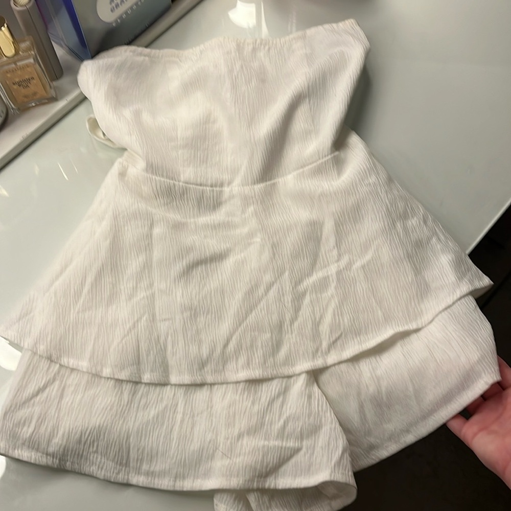 Forever 21 cream colored romper